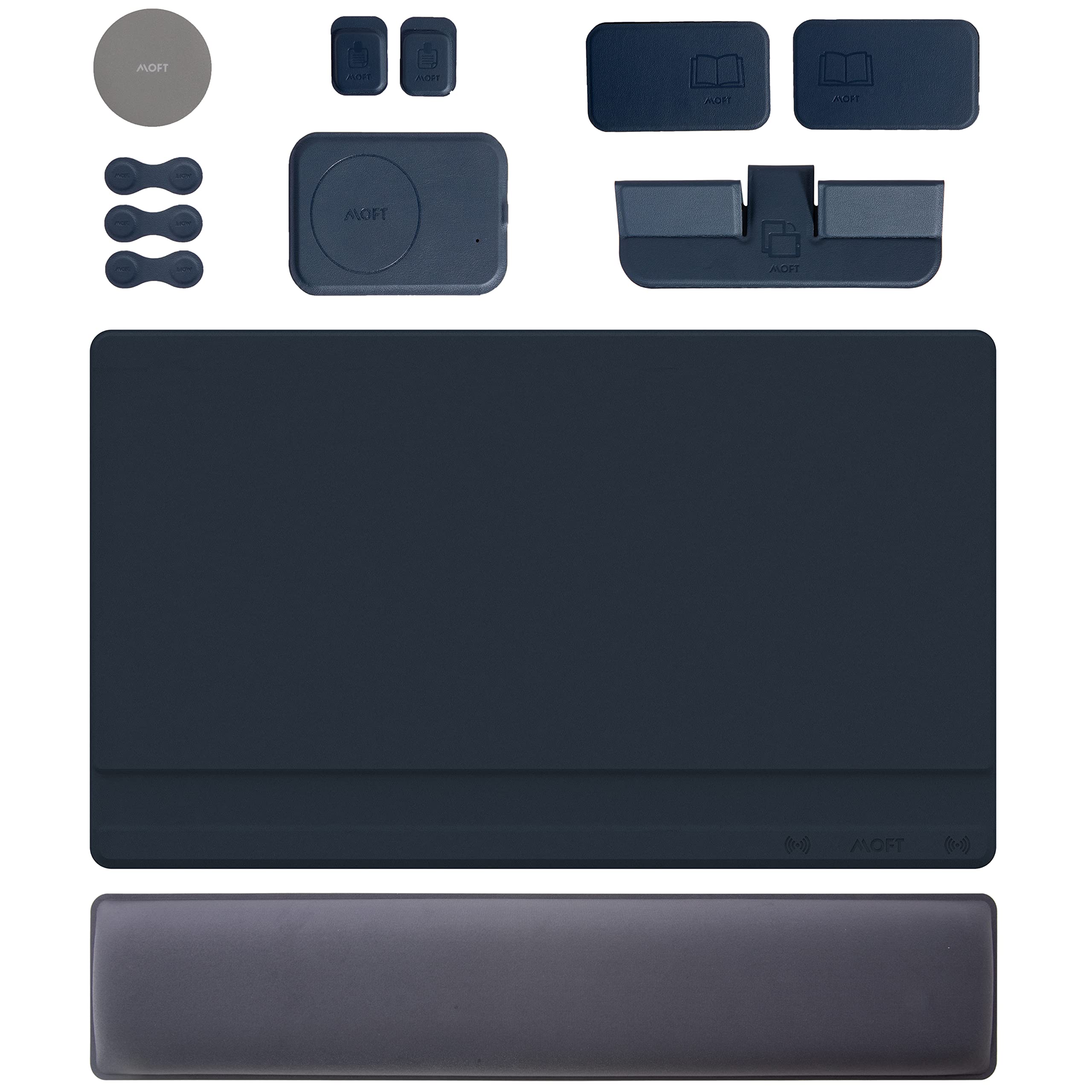 【良品】MOFT SMART DESK MAT スマートデスクマット ネイビー Amazon.co.jp: MOFT スマートデスクマット NFCタグ対応 スマホアプリも
